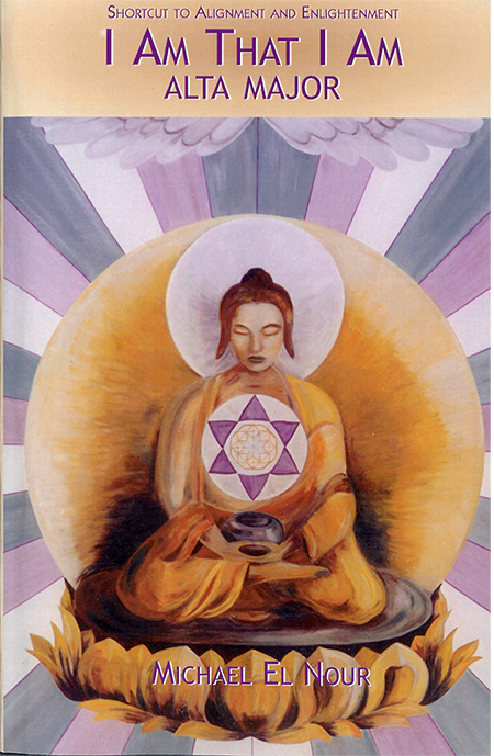 A painting of a buddha holding a bowl