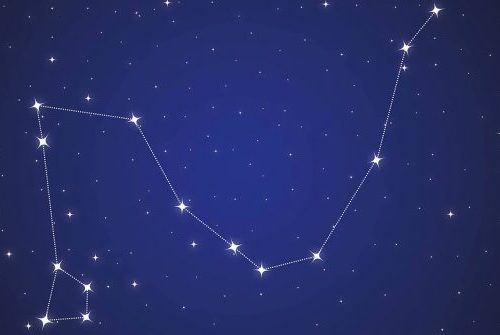 A star is shown on the sky with its light shining.